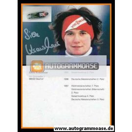 Autogramm Rodeln | Silke KRAUSHAAR | 1997 (Viessmann)