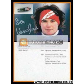 Autogramm Rodeln | Silke KRAUSHAAR | 1997 (Viessmann)