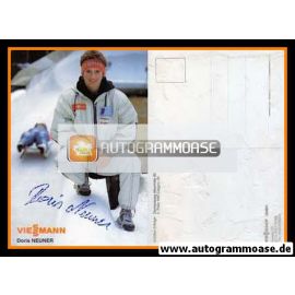 Autogramm Rodeln | Doris NEUNER | 1990er (Viessmann) OS-Gold 1992