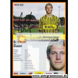 Autogramm Fussball | Alemannia Aachen | 2008 | Markus DAUN