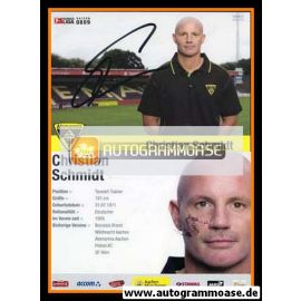 Autogramm Fussball | Alemannia Aachen | 2008 | Christian SCHMIDT