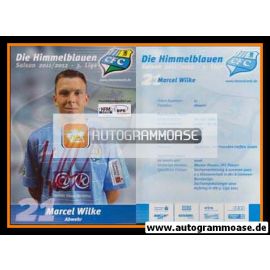 Autogramm Fussball | Chemnitzer FC | 2011 | Marcel WILKE