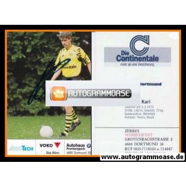 Autogramm Fussball | Borussia Dortmund | 1991 Ball | Steffen KARL
