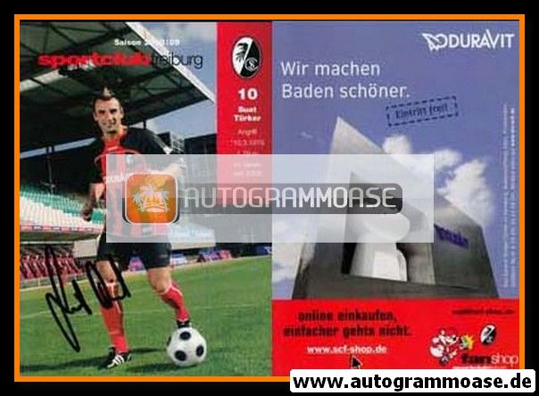 Autogramm Fussball | SC Freiburg | 2008 | Suat TÜRKER