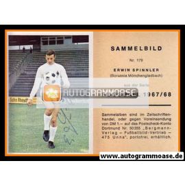Autogramm Fussball | Borussia Mönchengladbach | 1967 | Erwin SPINNLER (Bergmann 179)