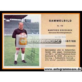 Autogramm Fussball | Borussia Mönchengladbach | 1967 | Manfred ORZESSEK (Bergmann 176)