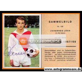 Autogramm Fussball | 1. FC Köln | 1967 | Hannes LÖHR (Bergmann 159)