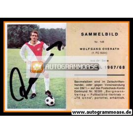Autogramm Fussball | 1. FC Köln | 1967 | Wolfgang OVERATH (Bergmann 148)