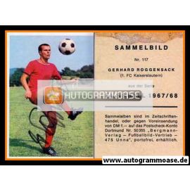 Autogramm Fussball | 1. FC Kaiserslautern | 1967 | Gerd ROGGENSACK (Bergmann 117)