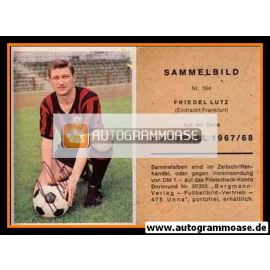 Autogramm Fussball | Eintracht Frankfurt | 1967 | Friedel LUTZ (Bergmann 104)