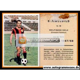Autogramm Fussball | Eintracht Frankfurt | 1967 | Wolfgang SOLZ (Bergmann 096)