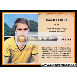 Autogramm Fussball | Borussia Dortmund | 1967 | Horst TRIMHOLD (Bergmann 086)