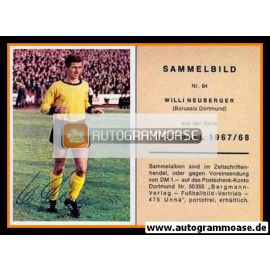 Autogramm Fussball | Borussia Dortmund | 1967 | Willi NEUBERGER (Bergmann 084)