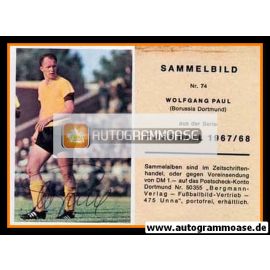 Autogramm Fussball | Borussia Dortmund | 1967 | Wolfgang PAUL (Bergmann 074)