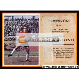 Autogramm Fussball | Eintracht Braunschweig | 1967 | Horst WOLTER (Bergmann 039)