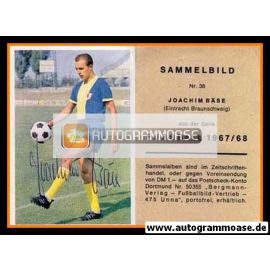Autogramm Fussball | Eintracht Braunschweig | 1967 | Joachim BÄSE (Bergmann 038)