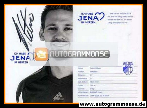 Autogramm Fussball | FC Carl Zeiss Jena | 2010 | Stefan KÜHNE