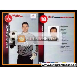 Autogramm Fussball | 1. FC Nürnberg | 2008 Ball | Daniel KLEWER