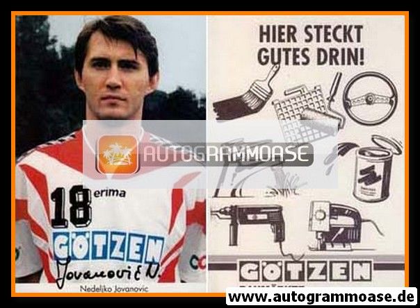 Autogramm Handball | OSC 04 Rheinhausen | 1980er | Nedeljko JOVANOVIV