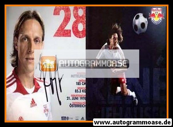 Autogramm Fussball | FC Red Bull Salzburg | 2008 | Rene AUFHAUSER