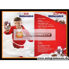 Autogramm Fussball | 2010er Druck | Thomas MÜLLER (Müllermilch)
