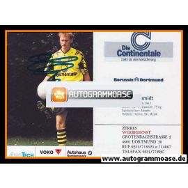 Autogramm Fussball | Borussia Dortmund | 1991 Ball | Bodo SCHMIDT