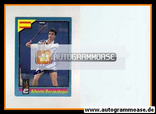 Autogramm Tennis | Alberto BERASATEGUI | 1990er (Sabi ATP)
