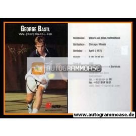 Autogramm Tennis | George BASTL | 1990er (SMS)