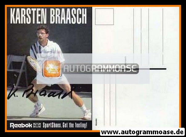 Autogramm Tennis | Karsten BRAASCH | 1990er (Reebok)