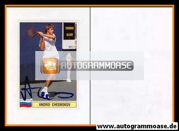 Autogramm Tennis | Andrei CHESNOKOV | 1990er (Sabi)