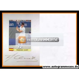 Autogramm Tennis | Francisco CLAVET | 1990er (Sabi)