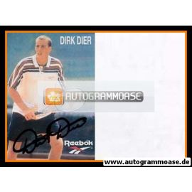 Autogramm Tennis | Dirk DIER | 1990er (Reebok)