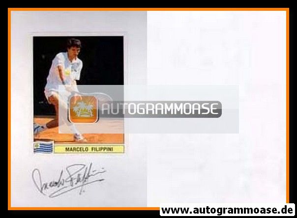 Autogramm Tennis | Marcelo FILIPPINI | 1990er (Sabi)