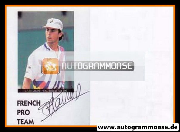 Autogramm Tennis | Jean-Philippe FLEURIAN | 1990er (French Pro Team)
