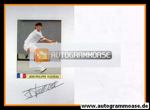 Autogramm Tennis | Jean-Philippe FLEURIAN | 1990er (Sabi)