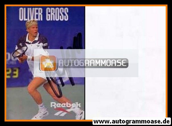 Autogramm Tennis | Oliver GROSS | 1990er (Reebok)