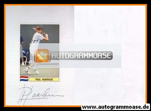 Autogramm Tennis | Paul HAARHUIS | 1990er (Sabi)