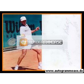 Autogramm Tennis | Dominik HRBATY | 1990er Foto (Spielszene) 2