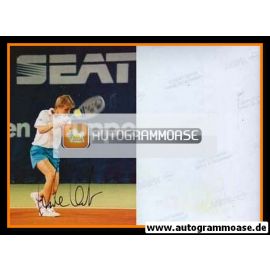 Autogramm Tennis | Anke HUBER | 1990er Foto (Spielszene Color) 1