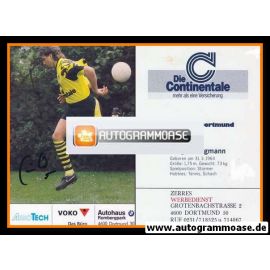 Autogramm Fussball | Borussia Dortmund | 1991 Ball | J&uuml;rgen WEGMANN