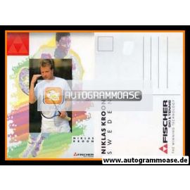 Autogramm Tennis | Nicklas KROON | 1990er (Fischer)