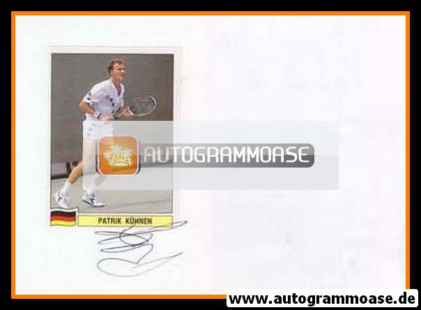 Autogramm Tennis | Patrik KÜHNEN | 1990er (Sabi)