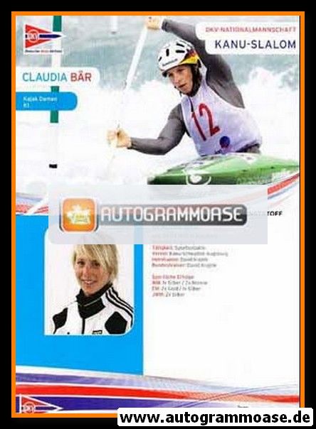 AK Kanu | Claudia BÄR | 2011 (DKV)