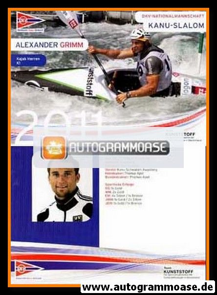 AK Kanu | Alexander GRIMM | 2011 (DKV)