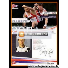 Autogramm Kanu | Stefan HOLTZ | 2011 Druck (DKV)