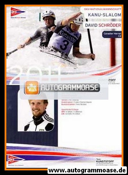 AK Kanu | David SCHRÖDER | 2011 (DKV)