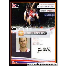 Autogramm Kanu | Björn WÄSCHKE | 2011 Druck (DKV)