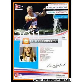 Autogramm Kanu | Conny WASSMUTH | 2011 Druck (DKV)