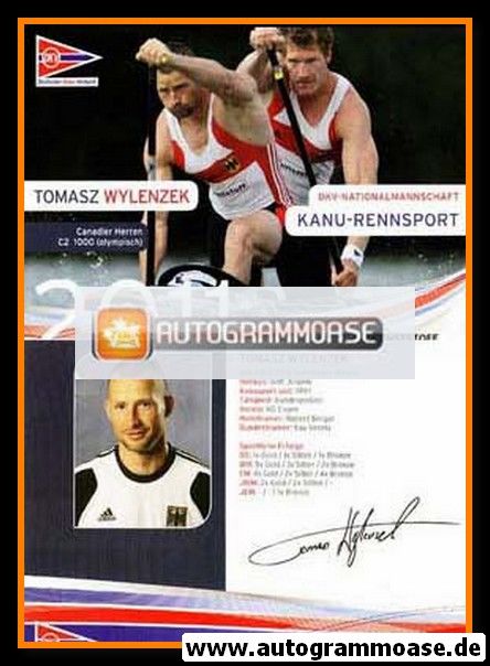 Autogramm Kanu | Tomasz WYLENZEK | 2011 Druck (DKV)