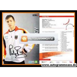 Autogramm Turnen | Philipp BOY | 2009 (DTB)